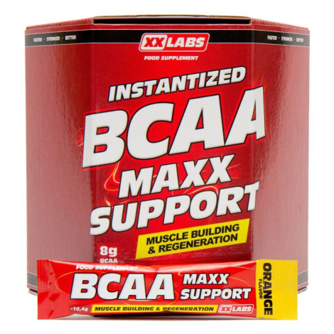 Xxlabs BCAA Maxx Support příchuť pomeranč 620 g/60 sáčků