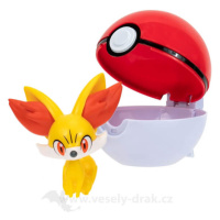Pokémon Clip and Go Poké Ball - figurka Fennekin