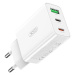 Nabíječka XO L101 wall charger, USB + 2x USB-C, PD 20W (white) (6920680830022)