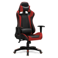 Kancelářská židle Defender černá/červená