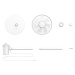 Xiaomi Mi Smart Standing Fan 2 Lite - Stojanový a stolní ventilátor