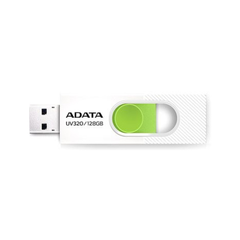 ADATA UV320 128GB, bílo-zelená