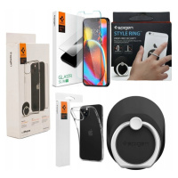 Spigen Sklo Case Pouzdro Pro iPHONE 14 Plus Ring Kroužek Pro Telefon