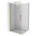 MEXEN/S Velar posuvné sprchové dveře Walk-in 85, transparent, zlatá 871-085-000-03-50