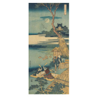 Obrazová reprodukce Print from the series 'A True Mirror of Chinese and Japanese Poems, Hokusai,