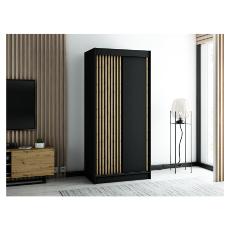 Skříň s posuvnými dveřmi Lamelo 100 - Abiks Meble