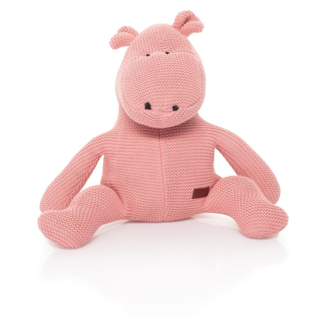 Pletená hračka Hroch, Pink Zopa