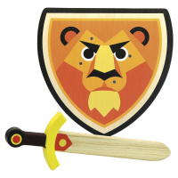 Vilac Dřevěný štít a meč LION