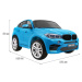 Mamido Elektrické autíčko BMW X6 M dvoumístné XXL lakované modré