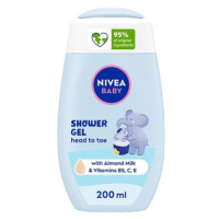 NIVEA Baby sprchový gel pro celé tělo a vlásky 200 ml