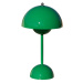 &Tradition &Tradiční LED dobíjecí stolní lampa Flowerpot VP9, signální zelená