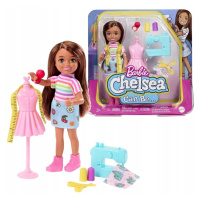 Mattel barbie chelsea módní návrhářka, hck70