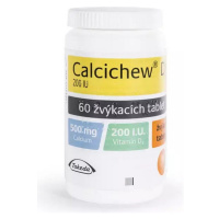 CALCICHEW D3 500mg/200IU žvýkací tablety 60 kusů