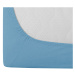Jersey prostěradlo EXCLUSIVE světle modré 160 x 200 cm