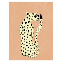 Ilustrace Cool Cheetah, Raissa Oltmanns, 30x40 cm