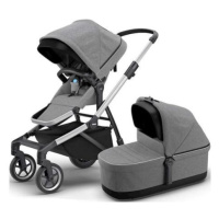 THULE Kombinovaný kočárek Sleek Grey melange