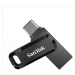 SanDisk Flash Disk 64GB Ultra Dual Drive Go, USB-C 3.2, Černá