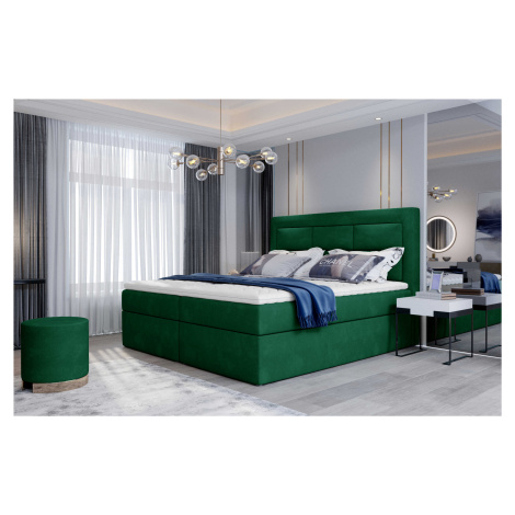 Artelta Manželská postel VIVRE Boxspring | 180 x 200 cm Barva VIVRE: Kronos 19