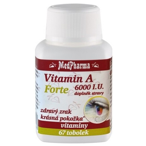 MedPharma Vitamin A 6000 I.U. Forte tob.67