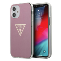 Guess GUHCP12SPCUMPTPI hard silikonové pouzdro iPhone 12 Mini 5.4