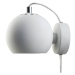 FRANDSEN - Nástěnná lampa Ball, matná bílá