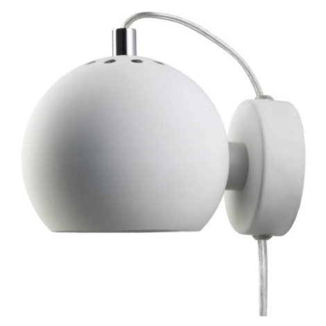 FRANDSEN - Nástěnná lampa Ball, matná bílá