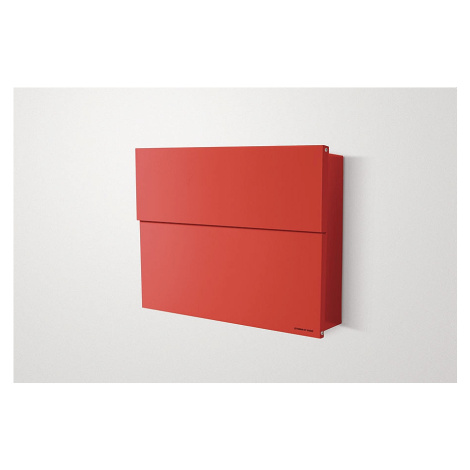 Červené poštovní schránky