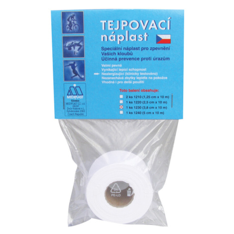 Náplast Mediplast 3.8cmx10m 1ks 1230XT tejpovací ALFA VITA