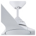 Beacon Lighting Stropní ventilátor Beacon Mariner, bílý, tichý, 142 cm