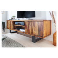 Estila Moderní elegantní TV stolek Fire and Earth 160cm ze dřeva sheesham