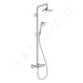 Hansgrohe Croma Select S Sprchový set Showerpipe 180 s termostatem, 2 proudy, bílá/chrom 2725340
