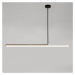 Toolight Moderní designové LED osvětlení APP1659-CP Black 120cm