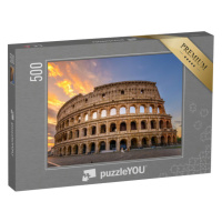 puzzle 500 dílků „Koloseum při východu slunce, Řím, Itálie“