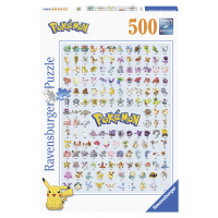 RAVENSBURGER PUZZLE 147816 Prvních 151 Pokémonů 500 dílků