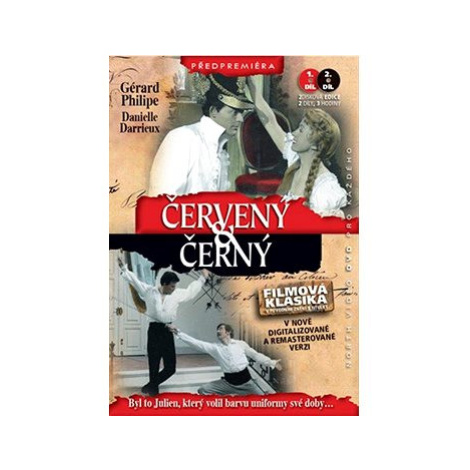 Červený a černý - 1.+ 2. díl - DVD