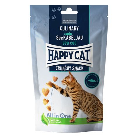 Happy Cat Culinary Crunchy Snack Lake Cod - 4 x 70 g