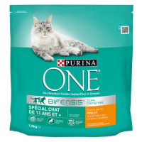 Purina ONE Senior +11 s kuřecím - 2 x 1,5 kg