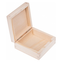 FK Dřevěná krabička - 11x11x5 cm, Přírodní