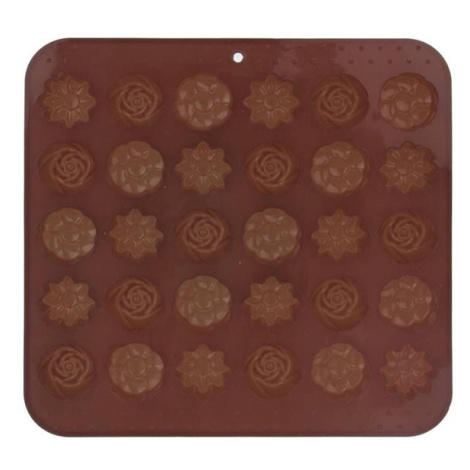 Forma na čokoládu ORION 21x20,5x1,5cm Brown