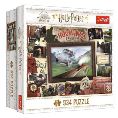 Puzzle TREFL Harry Potter - Bradavický expres 934 dílků