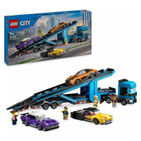LEGO - City 60408 Kamion na přepravu aut s sportovními vozy