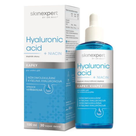skinexpert BY DR.MAX Hyaluronic acid –⁠ Kyselina Hyaluronová kapky 100 ml