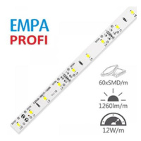 LED pásek 12V PROFI 5m 12W/m 60ks/m 2835 TEPLÁ BÍLÁ