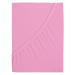 B.E.S. - Petrovice, s.r.o. Prostěradlo Jersey bavlna IDEAL - Růžová Rozměr: 180 x 200