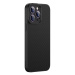 Baseus Magnetické pouzdro Baseus řady Synthetic Fiber pro iPhone 14 Pro (černé)+ tvrzené sklo + 