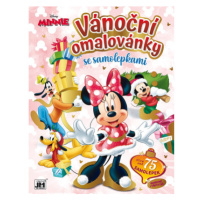 Vánoční omalovánky se samolepkami Minnie