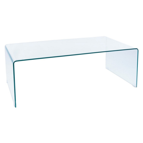 Konferenční stolek MÁRIO, průhledné sklo Casarredo