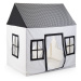 CHILDHOME - Domek Textilní Black & White 125x95x145 cm