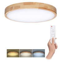 Solight LED osvětlení s dálkovým ovladačem Solid Oak, 48W, 3360lm, 39cm, změna chromatičnosti, s