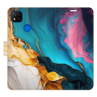 iSaprio Flip pouzdro Colourful Marble pro Xiaomi Redmi 9C